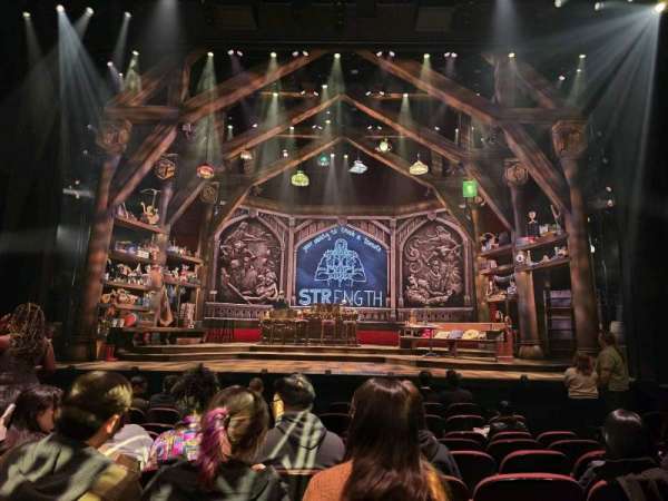 Stage 42, section: Orchestra C, row: h, seat: 107