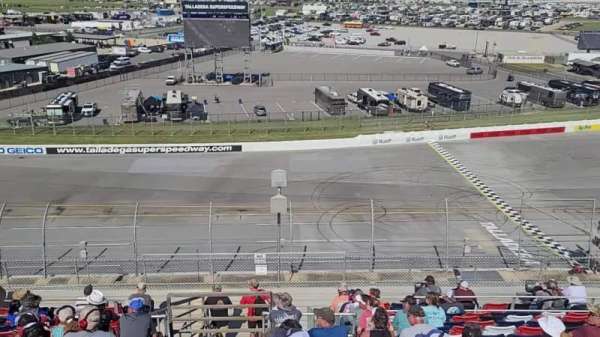 Talladega Superspeedway, section: Moss Thornton Tower, row: 43, seat: 1