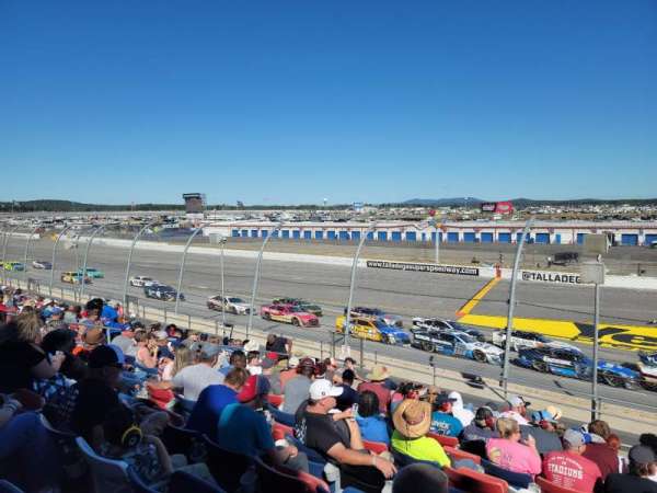 Talladega Superspeedway, section: Anniston Grandstand, row: 23, seat: 5