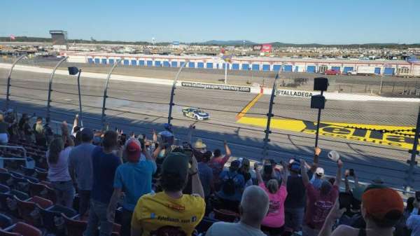 Talladega Superspeedway, section: Anniston Grandstand, row: 23, seat: 5