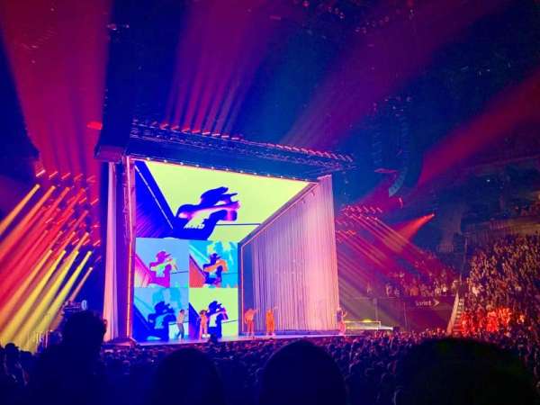 T-Mobile Center, section: 106, row: 4, seat: 8
