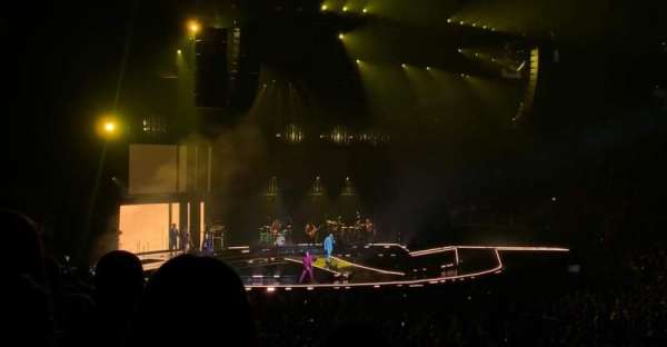 T-Mobile Center, section: 105, row: 21, seat: 9