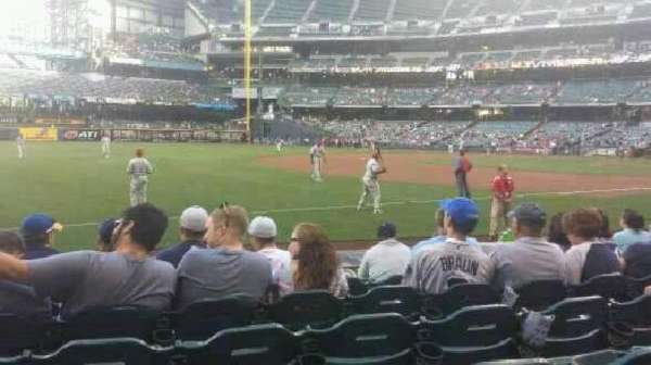 American Family Field, section: 126, row: 7, seat: 13