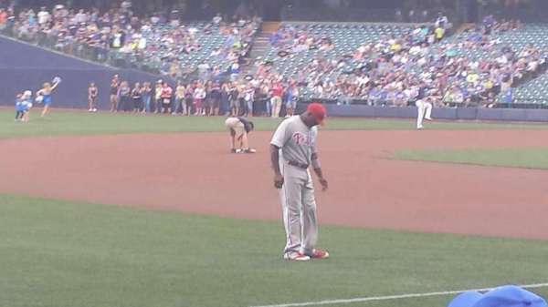 American Family Field, section: 126, row: 7, seat: 13