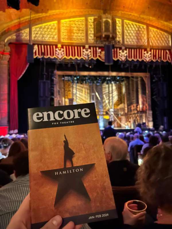 Fox Theatre, Atlanta, section: Orchestra LC, row: U, seat: 53