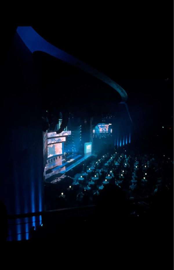 YouTube Theater, section: 202, row: B, seat: 2