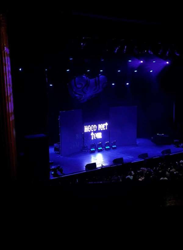 The Wiltern, section: Loge L, row: AA, seat: 11
