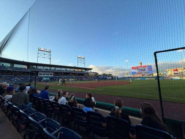 Dunkin' Park, section: 104, row: C, seat: 1