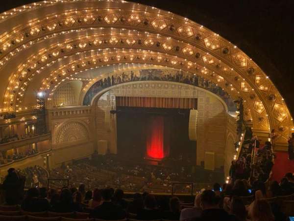 Auditorium Theatre, section: Middle Balcony RC, row: L, seat: 105