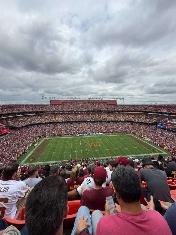 Northwest Stadium, section: 402, row: 16, seat: 8