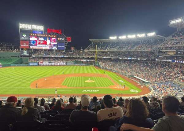 Nationals Park, section: 209, row: K, seat: 21