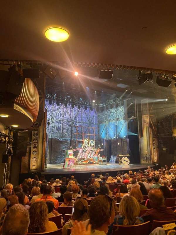 Stephen Sondheim Theatre, section: Orchestra L, row: N, seat: 19