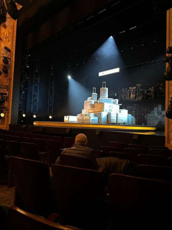 Longacre Theatre, section: Orchestra R, row: G, seat: 7