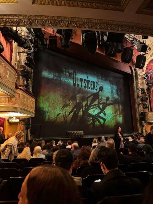 Bernard B. Jacobs Theatre, section: Orchestra L, row: L, seat: 17