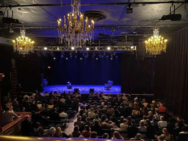 The TLA, section: Balcony, row: A, seat: 5