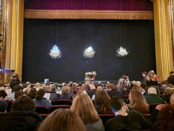 St. James Theatre, section: Orchestra C, row: H, seat: 109
