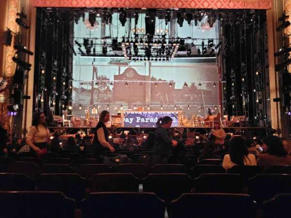 Bernard B. Jacobs Theatre, section: Orchestra C, row: J, seat: 111