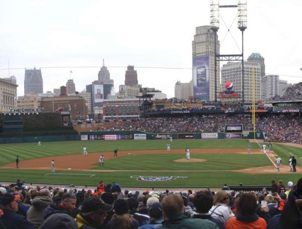 Comerica Park, section: 132, row: 33, seat: 1