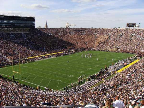 Notre Dame Stadium, section: 115, row: 18, seat: 16