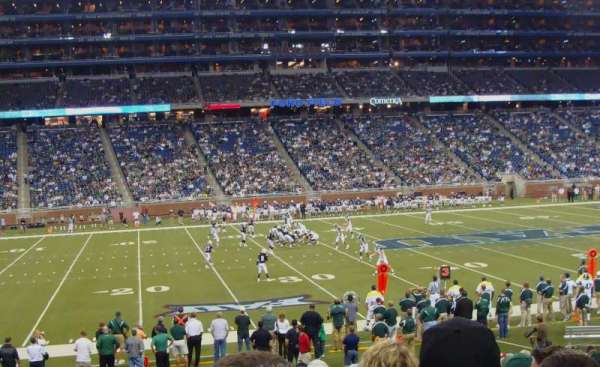 Ford Field, section: 125, row: 23