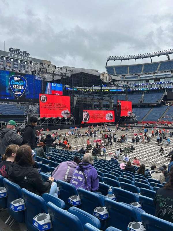 Gillette Stadium, section: 110, row: 15, seat: 2