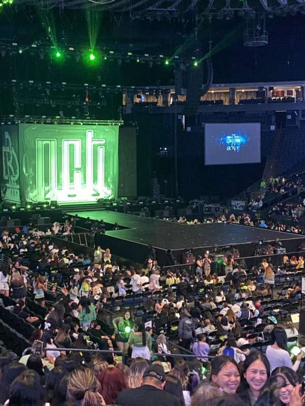 Oakland Arena, section: 110, row: 18, seat: 15