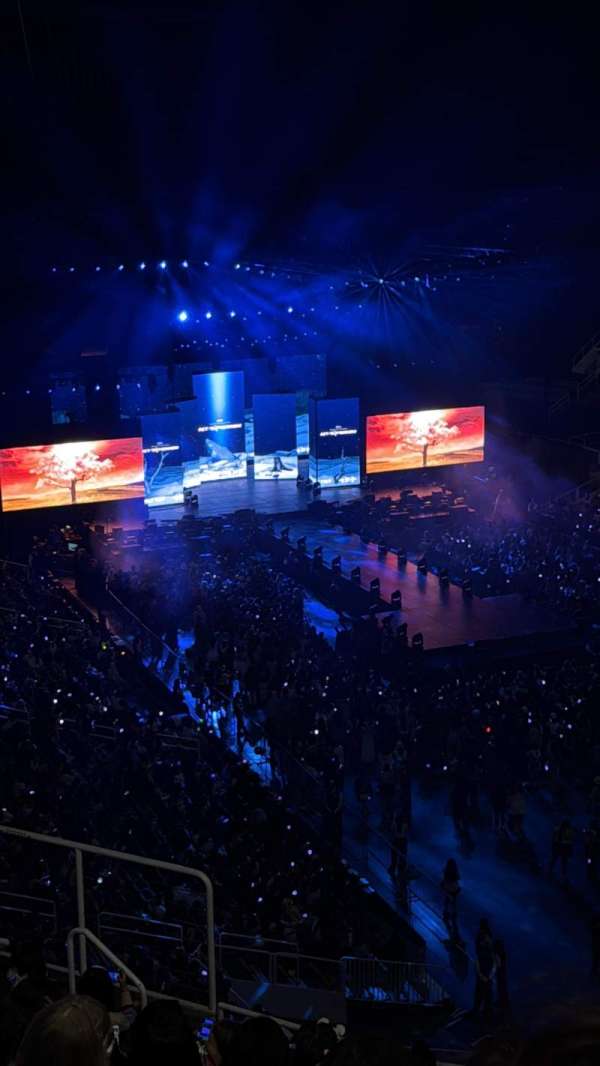 SAP Center, section: 211, row: 11, seat: 2