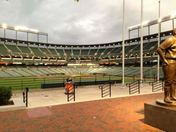 Oriole Park at Camden Yards, section: SRO