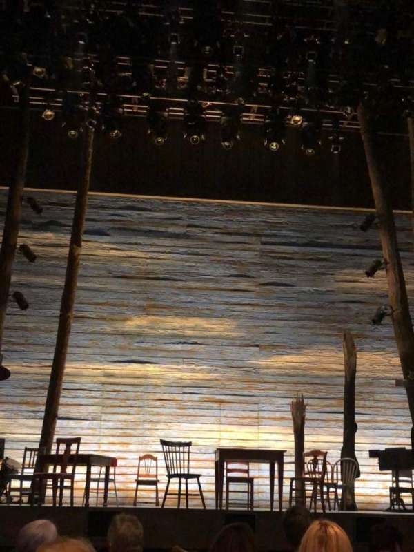 Comedy Theatre, section: Stalls, row: E, seat: 20