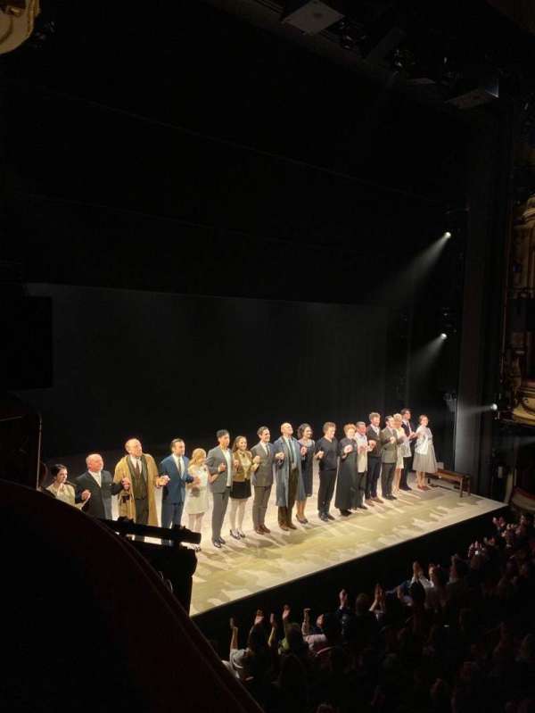 Noël Coward Theatre, section: Royal Circle, row: A, seat: 30