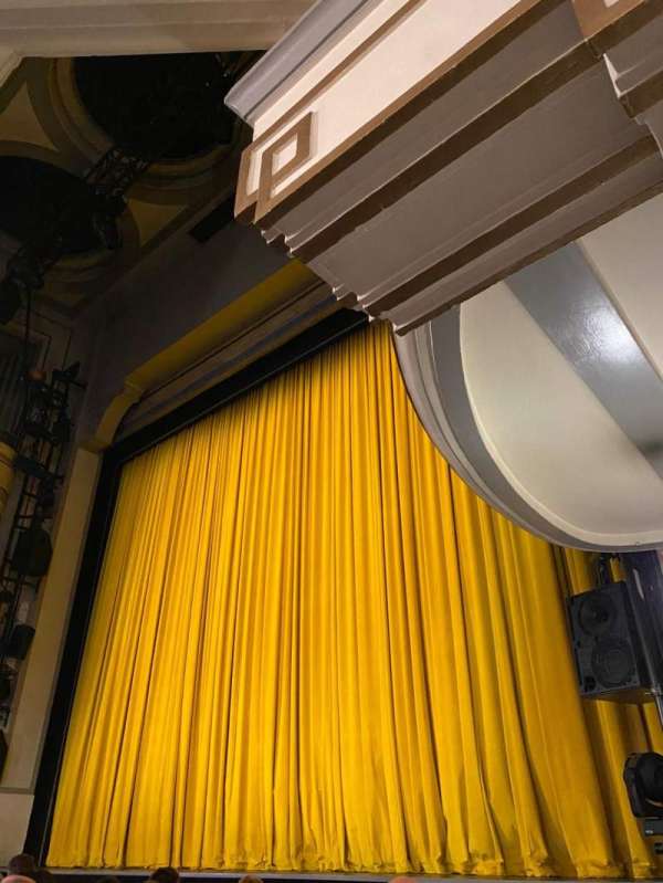 Fortune Theatre, section: Stalls, row: E, seat: 20