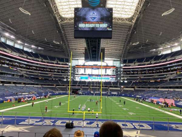 AT&T Stadium, section: 124, row: 18, seat: 8