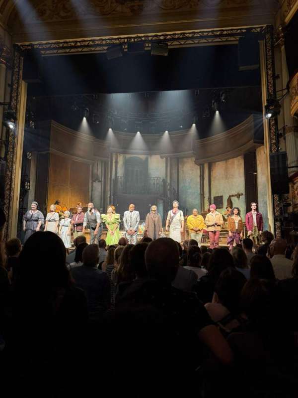 Lyric Theatre, West End, section: Stalls, row: M, seat: 10
