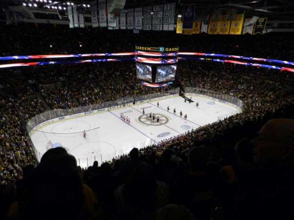 TD Garden, section: 304, row: 12, seat: 13