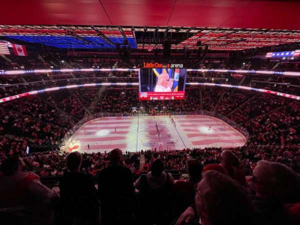 Little Caesars Arena, section: 212, row: 3, seat: 9
