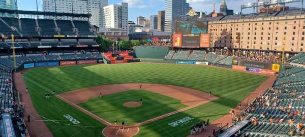 Oriole Park at Camden Yards, section: 334, row: 1, seat: 5