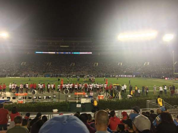 Rose Bowl, section: 5-H, row: 12, seat: 117