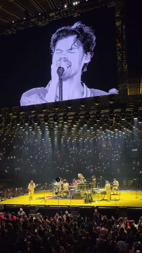 Kia Forum, section: 111, row: 3, seat: 7