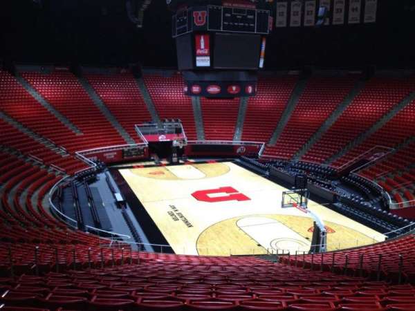 Jon M. Huntsman Center, section: V, row: 29, seat: 9
