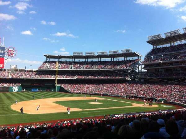 Nationals Park, section: 114, row: PP, seat: 18