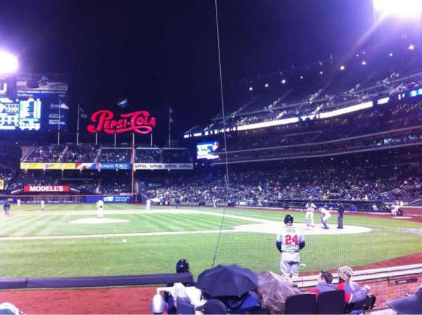 Citi Field, section: 121, row: 3, seat: 1