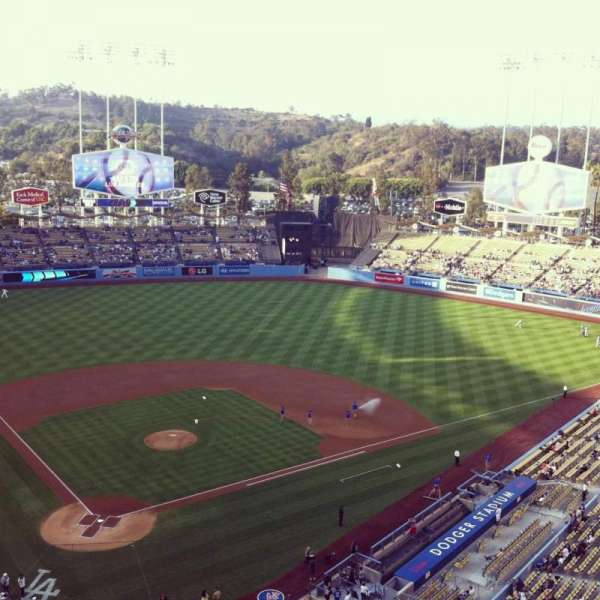 Dodger Stadium, section: 6TD, row: A, seat: 3