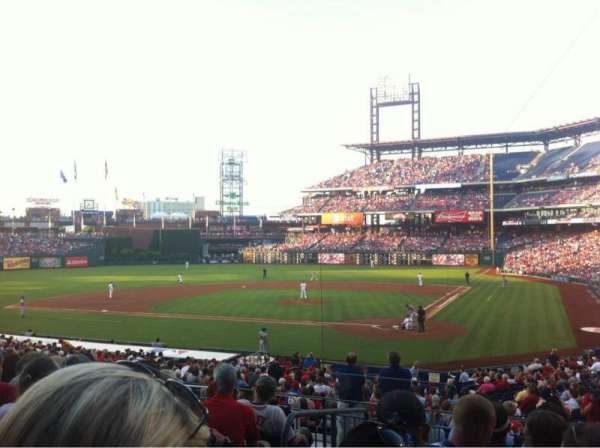 Citizens Bank Park, section: 126, row: 27, seat: 10