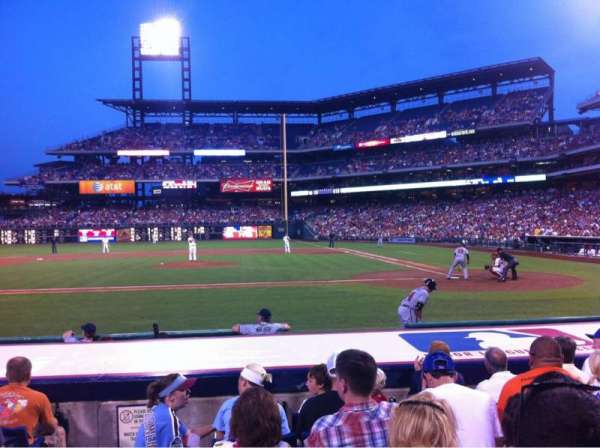 Citizens Bank Park, section: 129, row: 7, seat: 8