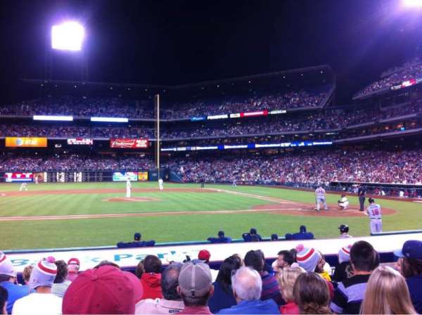 Citizens Bank Park, section: 130, row: 9, seat: 8