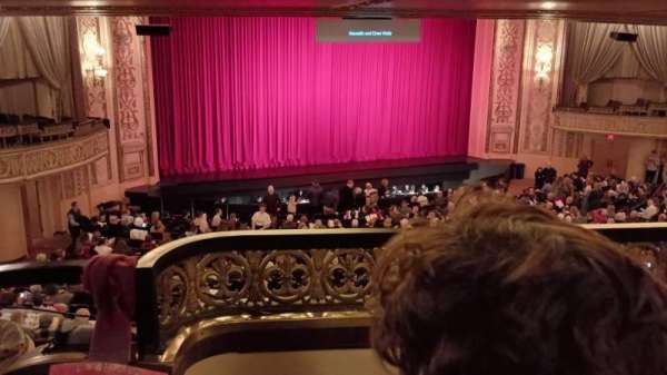 Orpheum Theatre, Omaha, section: Loge LC, row: Q, seat: 7