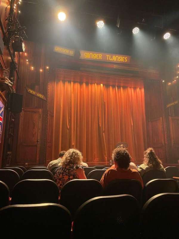 Orpheum Theater, New York, section: Orchestra, row: G, seat: 9