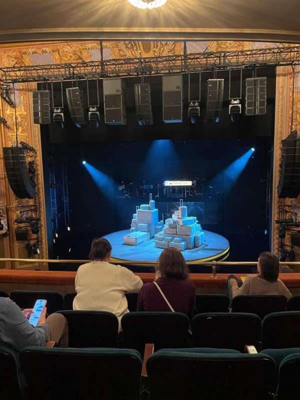 Longacre Theatre, section: Mezzanine C, row: E, seat: 103