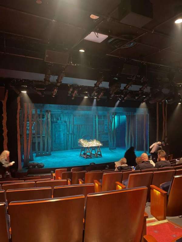 Stage 1 at the New York City Center, section: Main Floor, row: L, seat: 5