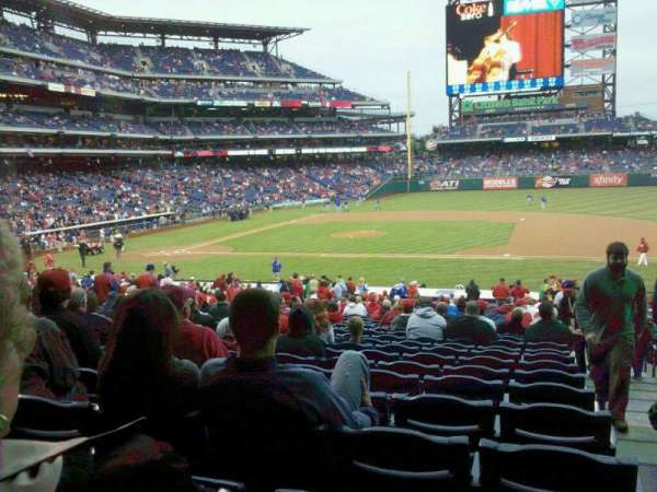 Citizens Bank Park, section: 116, row: 32